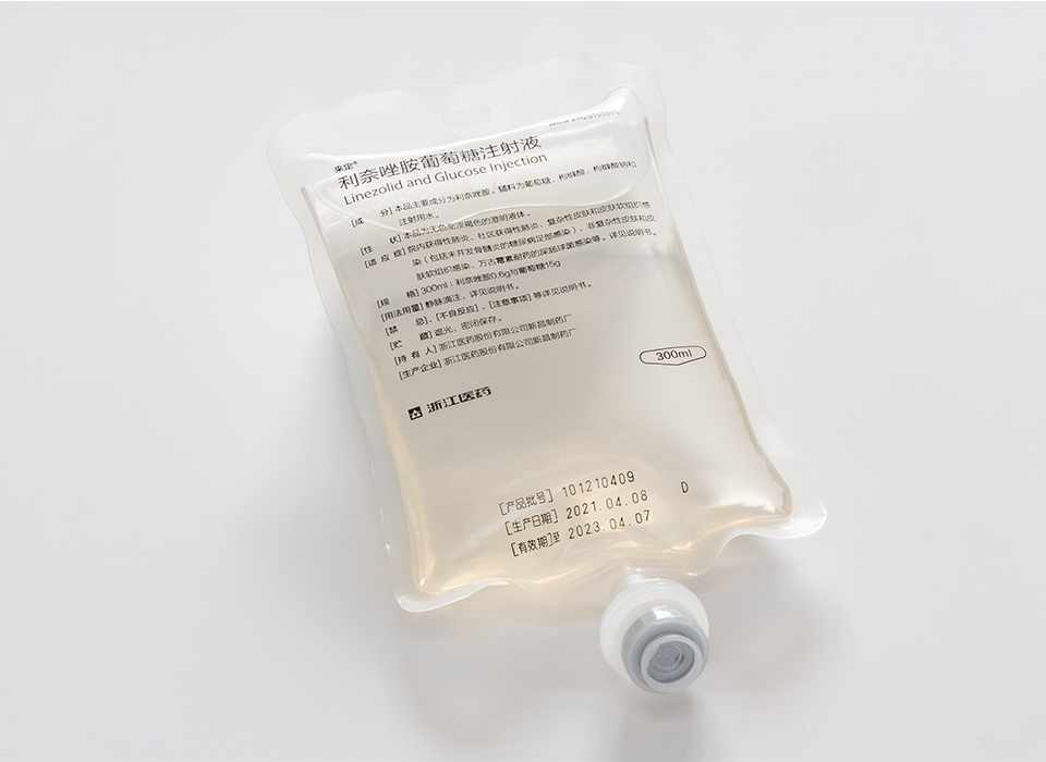 Linezolid and Glucose Injection