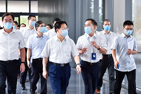 浙江省省長鄭柵潔一行到浙江醫藥調研